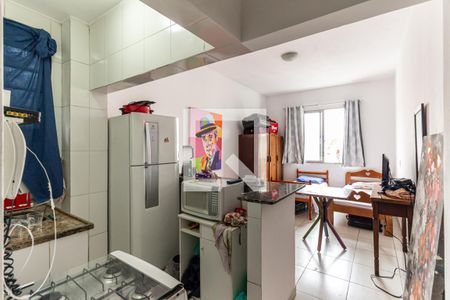 Cozinha de kitnet/studio à venda com 1 quarto, 37m² em Santa Ifigênia, São Paulo