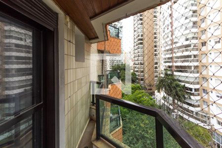 Suíte varanda de apartamento para alugar com 1 quarto, 38m² em Vila Nova Conceição, São Paulo