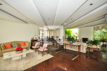 Sala de casa de condomínio à venda com 5 quartos, 1690m² em Jardim Leonor, São Paulo