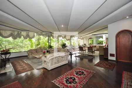 Sala de casa de condomínio à venda com 5 quartos, 1690m² em Jardim Leonor, São Paulo