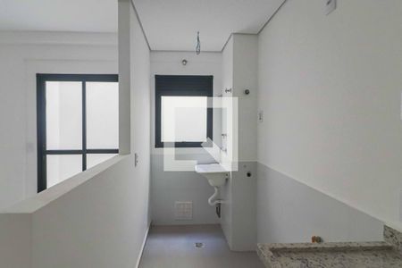 Cozinha e Área de Serviço de apartamento à venda com 1 quarto, 30m² em Jardim Trussardi, São Paulo