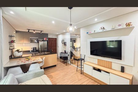 Sala - Sala de Jantar de apartamento para alugar com 2 quartos, 50m² em Vila Pires, Santo André