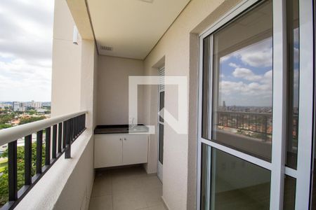 Varanda da Sala de apartamento para alugar com 2 quartos, 68m² em Jardim Sao Carlos, Sorocaba