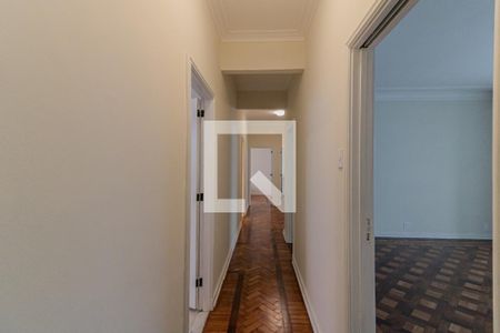 Corredor  de apartamento para alugar com 3 quartos, 139m² em Copacabana, Rio de Janeiro