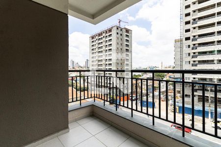 Varanda da Sala de apartamento para alugar com 2 quartos, 53m² em Vila Nair, São Paulo