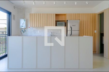 Sala / Cozinha de apartamento para alugar com 2 quartos, 77m² em Campeche, Florianópolis