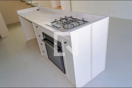 Sala / Cozinha de apartamento para alugar com 2 quartos, 77m² em Campeche, Florianópolis