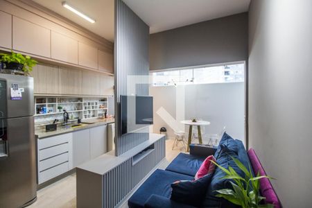 Sala de TV de apartamento para alugar com 2 quartos, 62m² em Alphaville Empresarial, Barueri