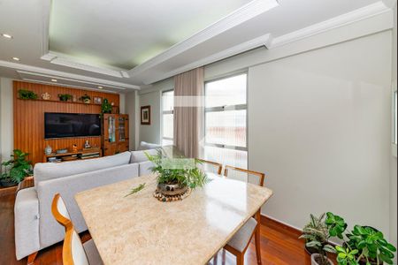 Sala de apartamento à venda com 3 quartos, 103m² em Nova Suíça, Belo Horizonte