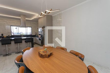 Sala de jantar de casa à venda com 3 quartos, 254m² em Centro, Diadema