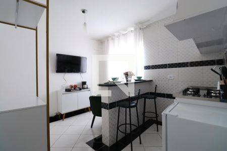 Sala/Cozinha de apartamento para alugar com 1 quarto, 45m² em Luz, São Paulo