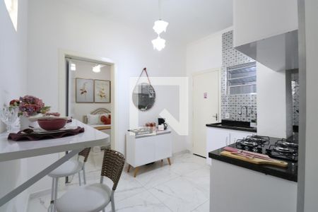 Sala/Cozinha de apartamento para alugar com 1 quarto, 45m² em Luz, São Paulo