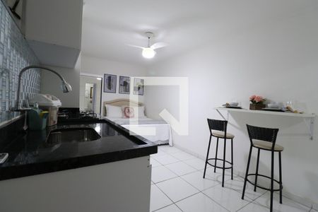 Quarto/Cozinha de apartamento para alugar com 1 quarto, 40m² em Luz, São Paulo