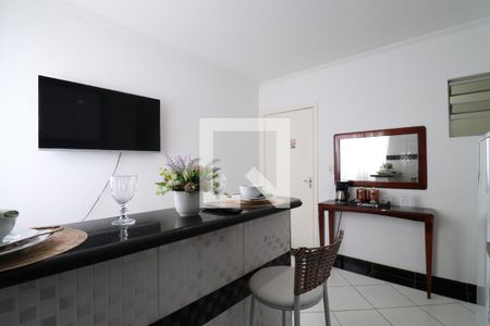 Sala/Cozinha de apartamento para alugar com 1 quarto, 40m² em Luz, São Paulo