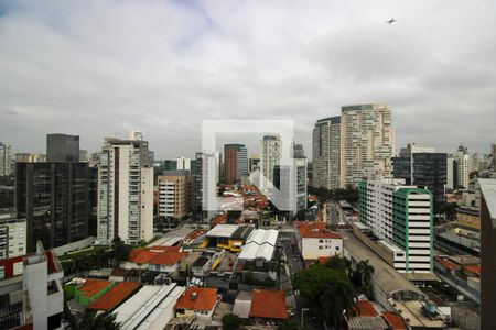 Vista de kitnet/studio para alugar com 1 quarto, 27m² em Pinheiros, São Paulo