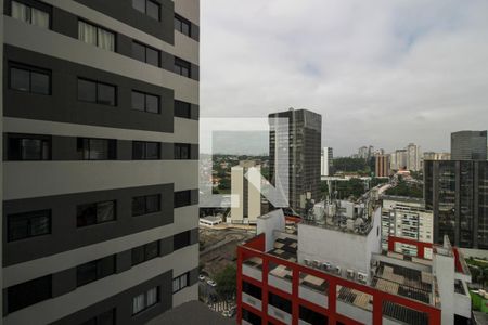 Vista de kitnet/studio para alugar com 1 quarto, 27m² em Pinheiros, São Paulo