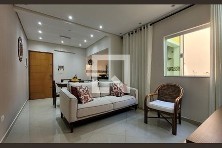 Sala de apartamento à venda com 3 quartos, 86m² em Paraíso, Santo André