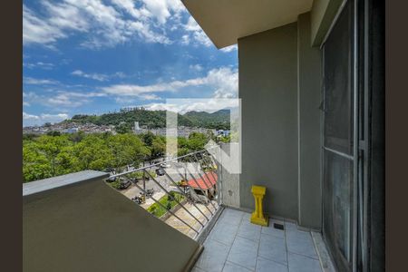 Varanda da Sala de apartamento para alugar com 2 quartos, 52m² em Itanhangá, Rio de Janeiro