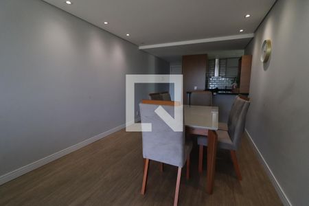 Sala de estar e jantar de apartamento para alugar com 3 quartos, 88m² em Rondônia, Novo Hamburgo