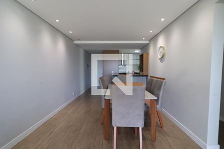 Sala de estar e jantar de apartamento para alugar com 3 quartos, 88m² em Rondônia, Novo Hamburgo