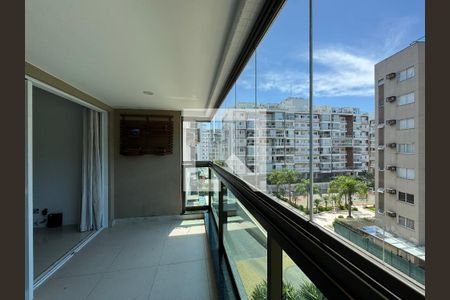 Varanda de apartamento para alugar com 2 quartos, 65m² em Recreio dos Bandeirantes, Rio de Janeiro