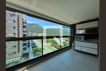 Varanda de apartamento para alugar com 2 quartos, 65m² em Recreio dos Bandeirantes, Rio de Janeiro