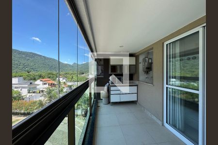 Varanda de apartamento para alugar com 2 quartos, 65m² em Recreio dos Bandeirantes, Rio de Janeiro