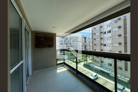 Varanda de apartamento para alugar com 2 quartos, 65m² em Recreio dos Bandeirantes, Rio de Janeiro