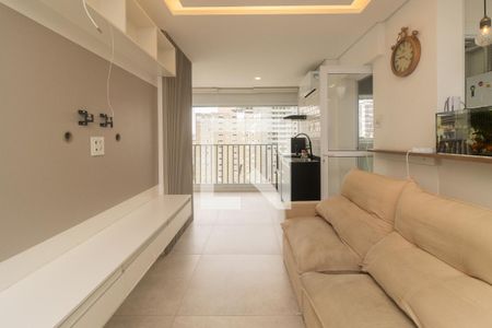 Sala de apartamento à venda com 2 quartos, 68m² em Vila Dom Pedro I, São Paulo