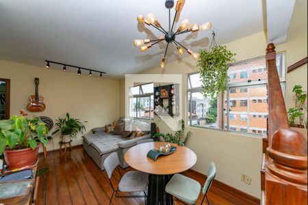 Sala 1 de apartamento à venda com 3 quartos, 200m² em Nova Suíça, Belo Horizonte