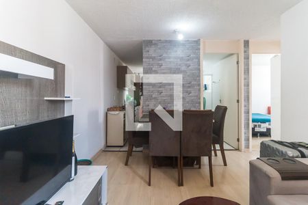 Sala/Sala de Jantar de apartamento para alugar com 2 quartos, 47m² em Jundiapeba, Mogi das Cruzes