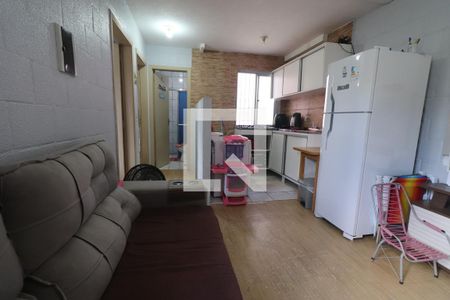 Sala de apartamento à venda com 2 quartos, 50m² em Liberdade, Novo Hamburgo