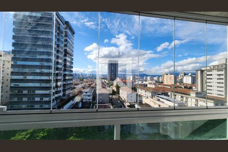 Vista da Sala de apartamento para alugar com 3 quartos, 141m² em Ponta da Praia, Santos