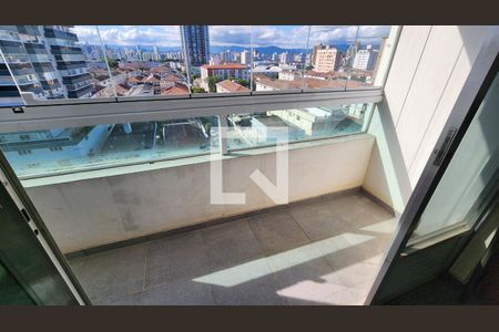 Varanda da Sala de apartamento para alugar com 3 quartos, 141m² em Ponta da Praia, Santos