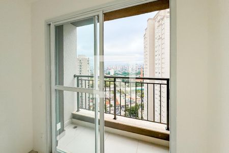 Varanda da Sala de apartamento à venda com 2 quartos, 43m² em Vila São José, São Paulo