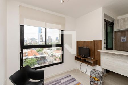 Studio de kitnet/studio para alugar com 1 quarto, 27m² em Cidade Monções, São Paulo