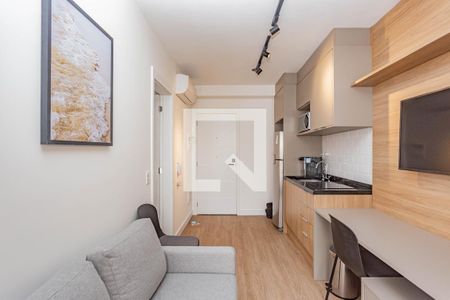 Sala de apartamento para alugar com 1 quarto, 32m² em Vila Gumercindo, São Paulo