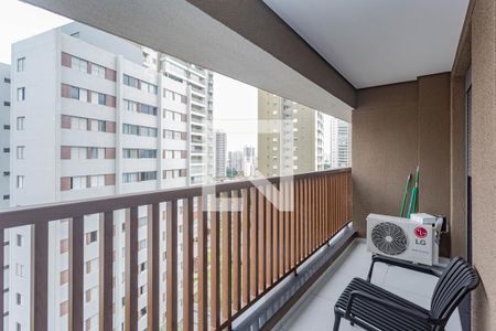 Varanda de apartamento para alugar com 1 quarto, 32m² em Vila Gumercindo, São Paulo