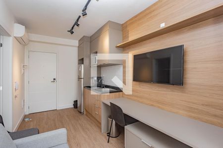 Sala de apartamento para alugar com 1 quarto, 32m² em Vila Gumercindo, São Paulo