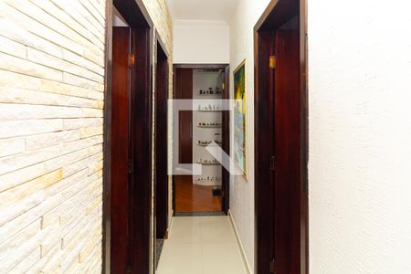 Corredor dos Quartos de casa de condomínio para alugar com 3 quartos, 120m² em Vila Lucia, São Paulo