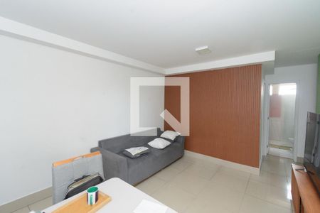 Sala de apartamento à venda com 3 quartos, 72m² em Jk, Contagem