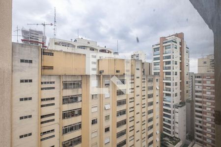 Sala/Cozinha - Vista de apartamento para alugar com 1 quarto, 33m² em Pinheiros, São Paulo