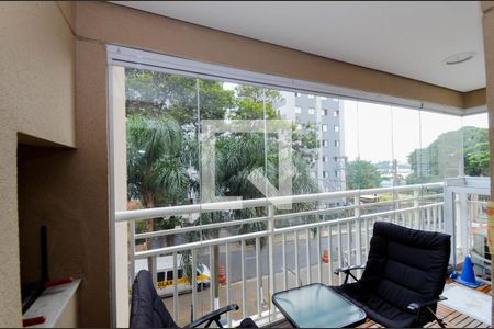 Varanda da Sala de apartamento para alugar com 3 quartos, 84m² em Gopouva, Guarulhos