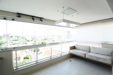 Varanda da Sala de apartamento para alugar com 3 quartos, 97m² em Patrimônio, Uberlândia