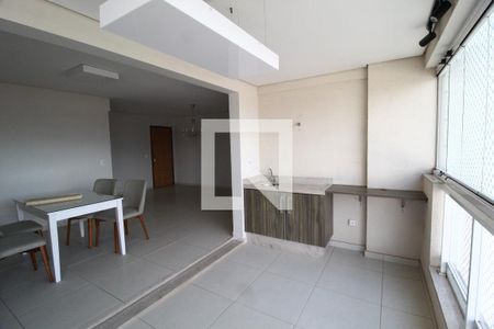 Varanda da Sala de apartamento para alugar com 3 quartos, 97m² em Patrimônio, Uberlândia