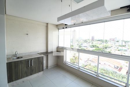 Varanda da Sala de apartamento para alugar com 3 quartos, 97m² em Patrimônio, Uberlândia