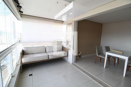 Varanda da Sala de apartamento para alugar com 3 quartos, 97m² em Patrimônio, Uberlândia