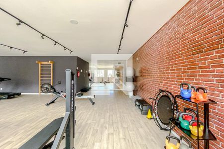 Apartamento à venda com 37m², 2 quartos e sem vaga Apartamento à venda com 37m², 2 quartos e sem vagaÁrea comum - Academia