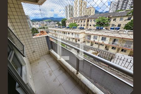 Varanda da Sala de apartamento para alugar com 2 quartos, 60m² em Cachambi, Rio de Janeiro