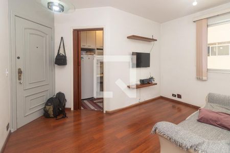 Sala de apartamento à venda com 1 quarto, 45m² em Vila Mariana, São Paulo